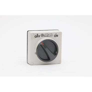 Switch 20A 3P LM/EB Aux Contacts IP66 Grey