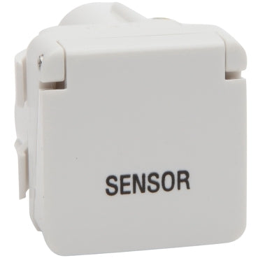 Sw Mech 16A 2Way with Lid SENSOR White