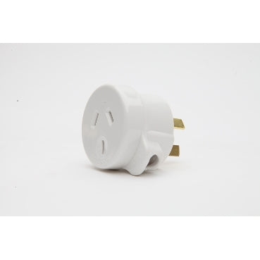 Tapon Plug 3Pin Side Entry 10A White
