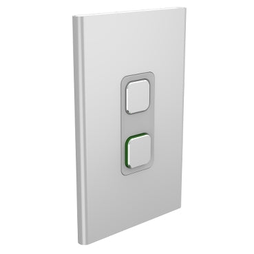 Iconic Styl Cover Plate for 45A Range Sw Silver