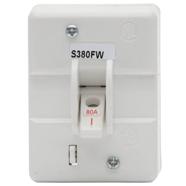 Main Switch 3P 80A Front Wired