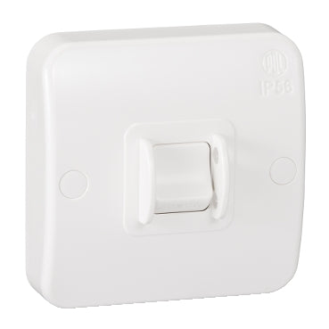 Switch Single 20A IP56 L/Grey