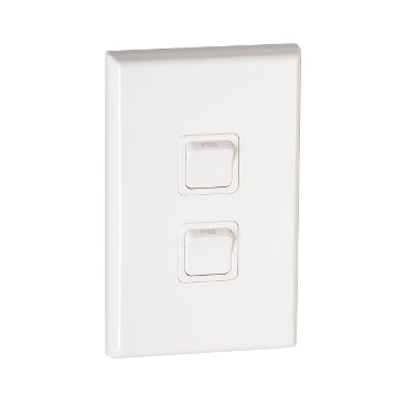Switch Double Waterproof IP56 Vert White