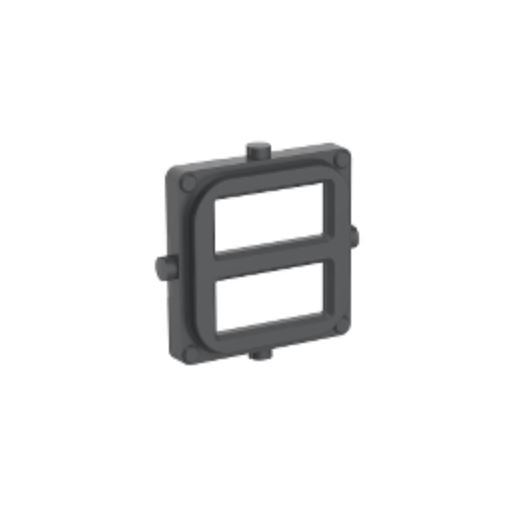 Iconic USB Dual Port Cover Cap Anthracite Each