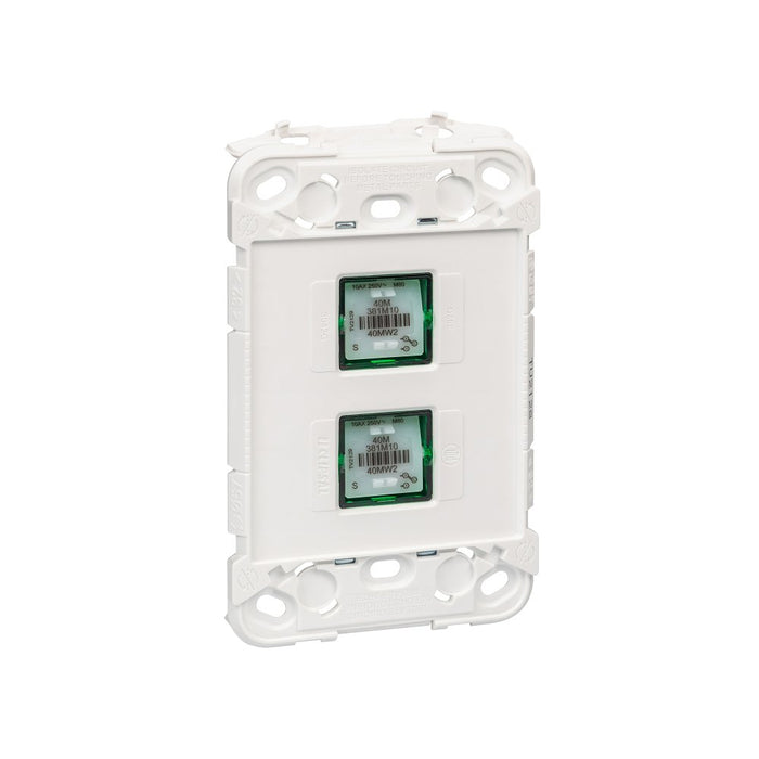 Iconic Double V/H Grid Plate with 2x Mech 10Ax
