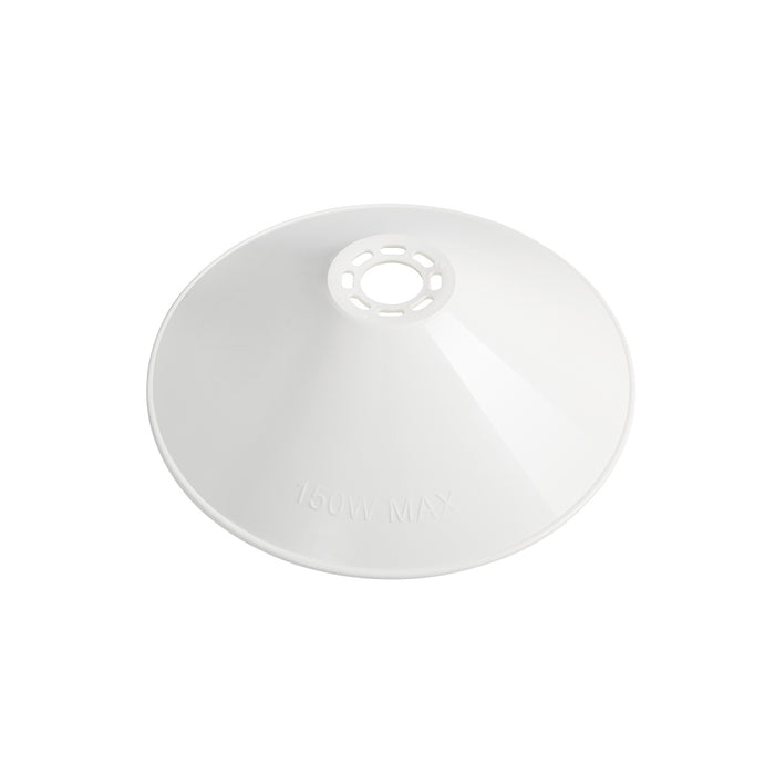 Conical Shade 230mm 150W Max White