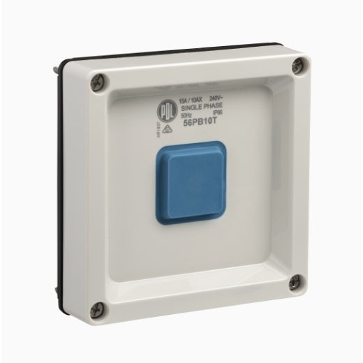 Time Delay Switch 10A Grey
