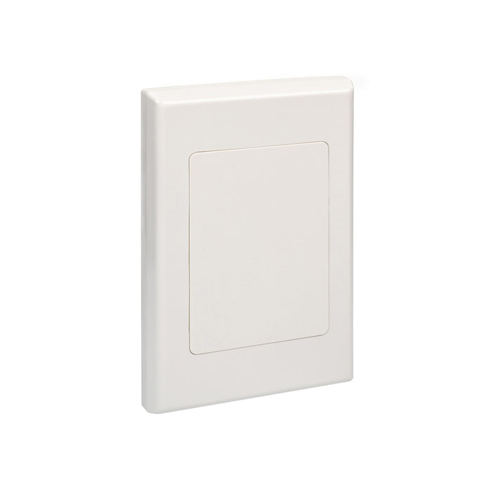 Grid and Blank Plate White