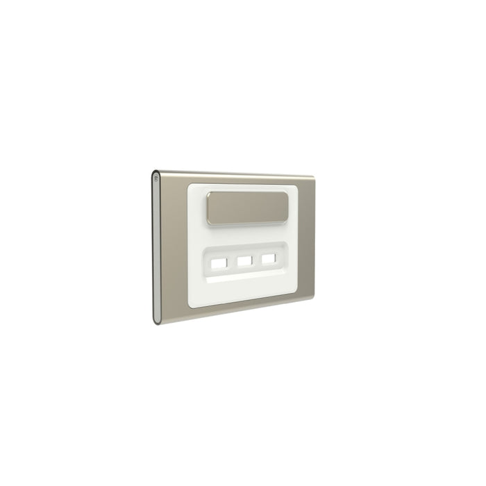 Iconic Styl USB Charging Station 3Gang Cover Only Crowne