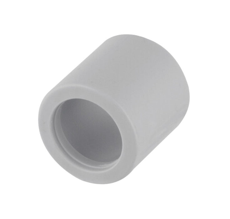 Reducer 25mm Plain to M20 Screw Plastic Grey