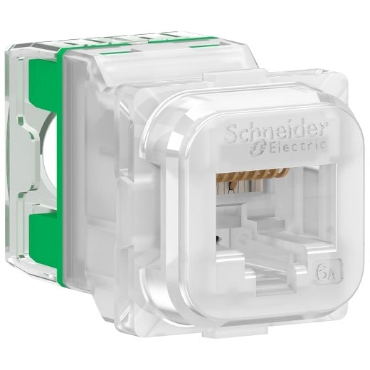 Jack RJ45 Cat6A 40m UTP Translucent
