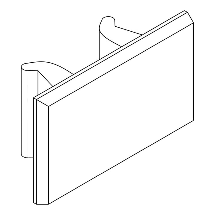 Harmony Socket Partition Plate for RSL/SSL Sockets Plastic
