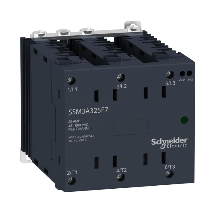 SSR 25A DIN random Switch In 4-32VDC out 48-600VAC