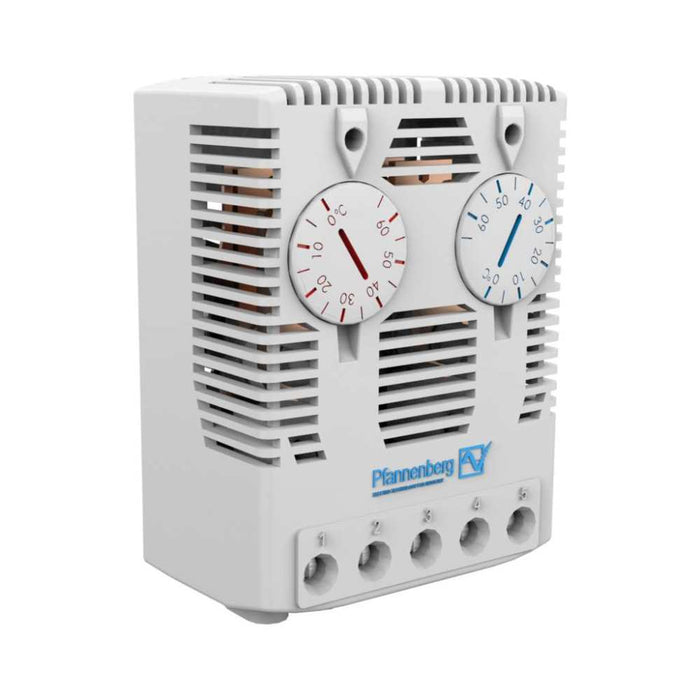 Twin Thermostat 2x 0 - 60Deg N/O N/C