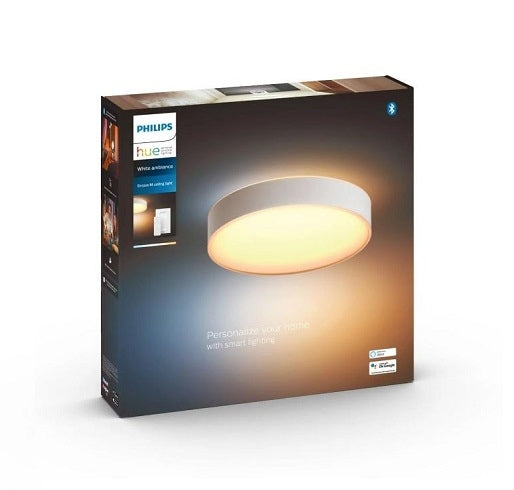 Hue Enrave Ceiling Button Medium 381mm White