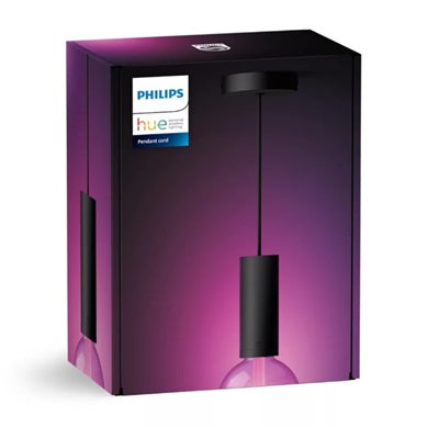 Hue Pendant Cord ES E27 Black LG ANZ