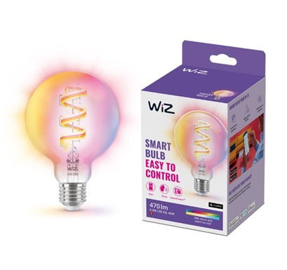 WiZ Lamp 4.9W G95 ES E27 RGB CL Wi-Fi BLE