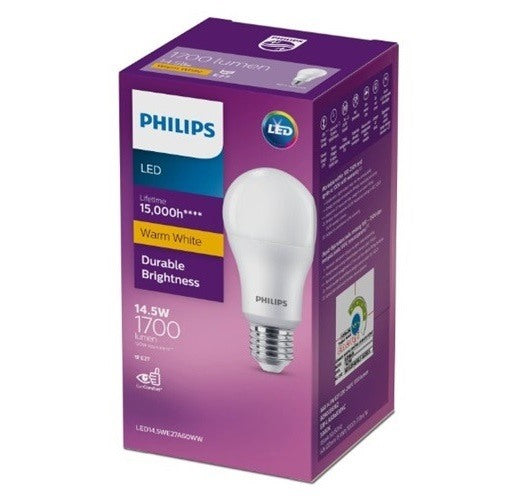Lamp LEDBulb 14.5W A60 ES E27 3000K 230V APR