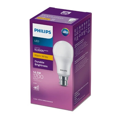 Lamp LEDBulb 14.5W A60 BC B22 3000K 230V APR