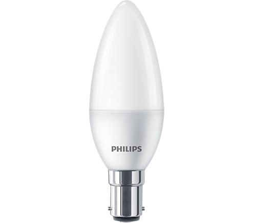 Lamp LED Candle B35 5-40W 827 SBC B15 Non Dim Frost Pkt2