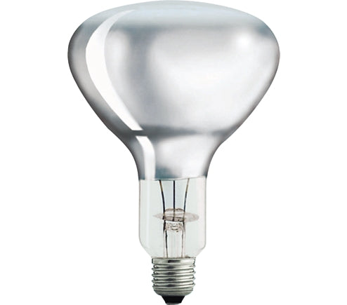 Lamp Heat R125 IR 275W 240V ES E27 Clear Hardglass IR275