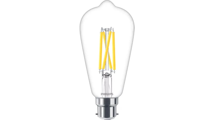 Lamp LED Classic 6-60W ST64 BC B22 WW Clear Dim