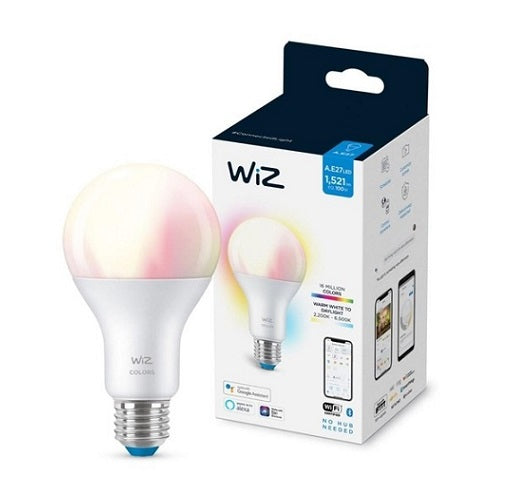 WiZ Lamp 13W A67 E27 ES RGB Full Colour Wi-Fi