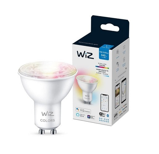 WiZ Lamp 4.9W Par16 Spot  GU10 RGB Full Colour Wi-Fi BLE