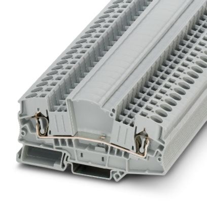 STMED 6 Terminal 6mm Spring Cage Grey