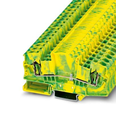 STMED 6-PE Terminal Earth 6mm Spring Cage Green-Yellow