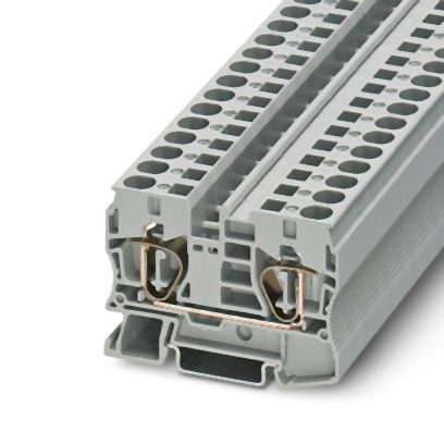 ST 10 Terminal 10mm Spring Cage Grey