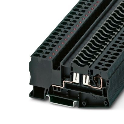 ST 4-FSI/C-LED 24 Fuse Terminal 4mm LED 24V for MCB Black