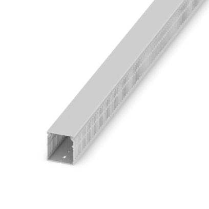 CD Cable Trunking 60 x 60mm Narrow Open Slot Grey