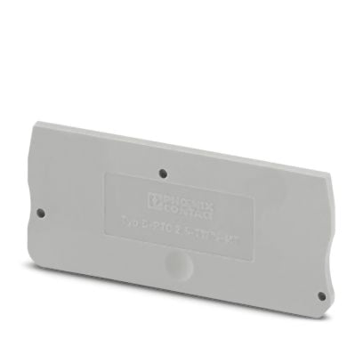 D-PTC 2.5-TWIN-MT End Plate grey