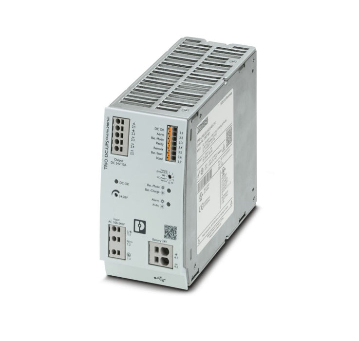 TRIO-UPS-2G/1AC/24DC/10 TRIO UPS Power Supply 24VDC 10A