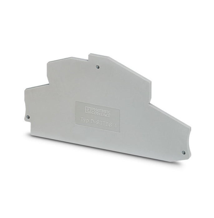 D-PTTBS 4 End Plate Grey