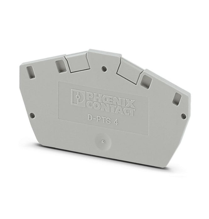 D-PTS 4 End Plate Grey