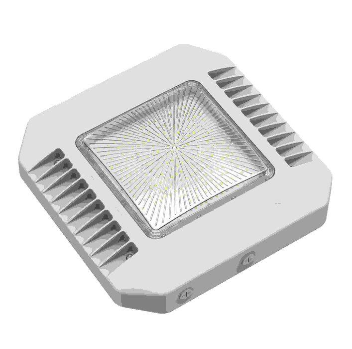 Canopy Lowbay LED 120W 17600LM 4000K Non-Dim IP65 IK10 White