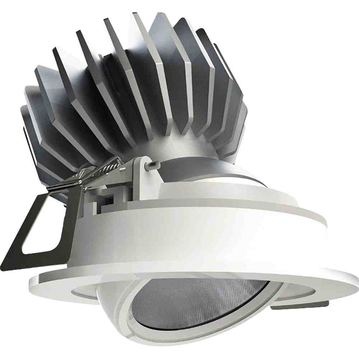 Kimbal Downlight Adj 10W 3K 90mm Cutout Dim White