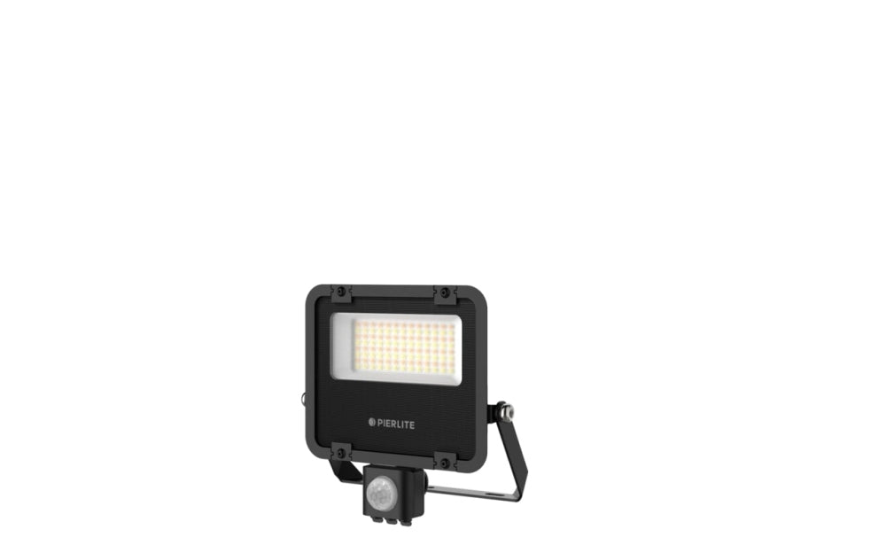 Floodlight 15/30w Lumen and Colour Select 3/4/5k with Sensor