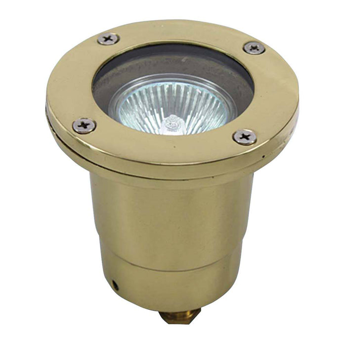 Inground Plain Round 12V 35W IP65 Brass