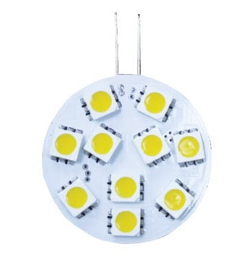 Lamp LED Disc 1.5W 12V G4 Side Pin 3k WW