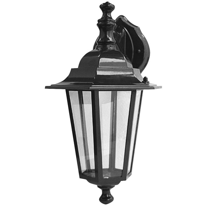 Lantern Down 9W ES CFL Black