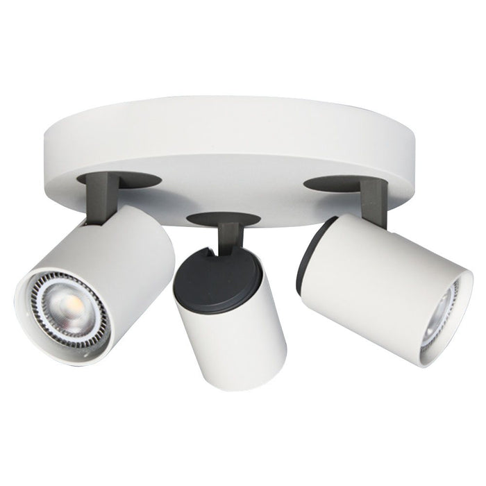 FH176 3Pan Spot 3x GU10 LED White