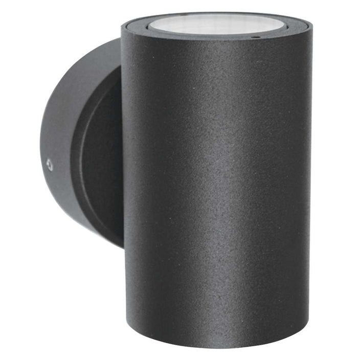 Wall Light Up/Down LED 6W 3k 240V Black