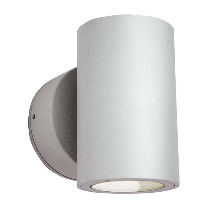 Wall Light Up/Down LED 6W 3k 240V Silver Grey
