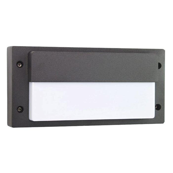 Bulkhead LED Eyelid 12W Alu Black