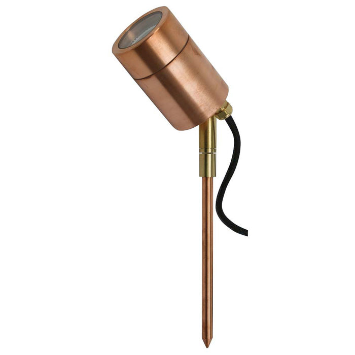 Spot Light Outdoor Spike Adj 35W MR16 IP54 Copper