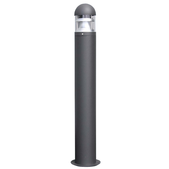 Bollard 170mm x 900mm 11W ES CFL IP64 Graphite