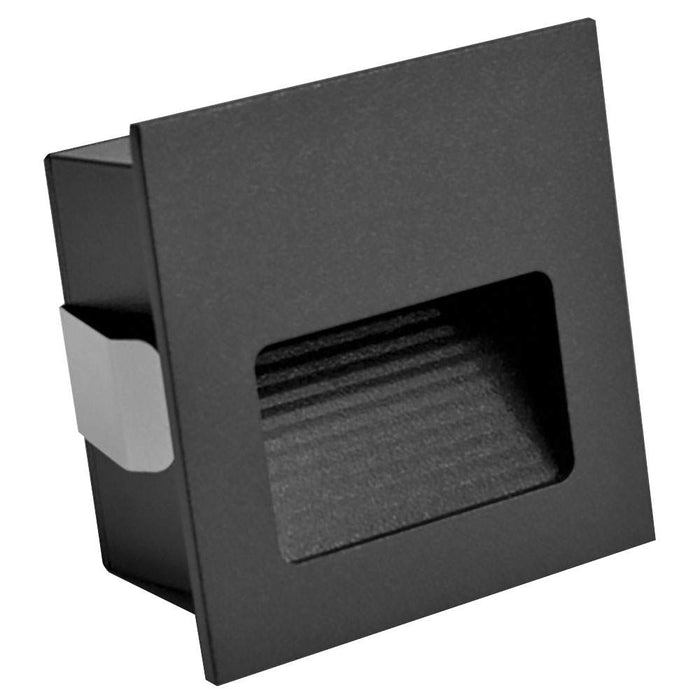 Stairlight LED Sq Down Wash CA80 IP20 Black